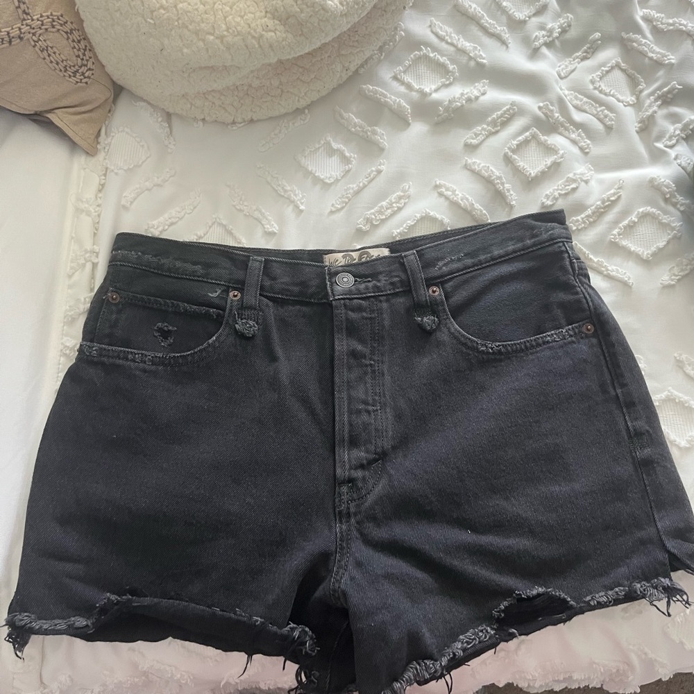 Free People Black Shorts